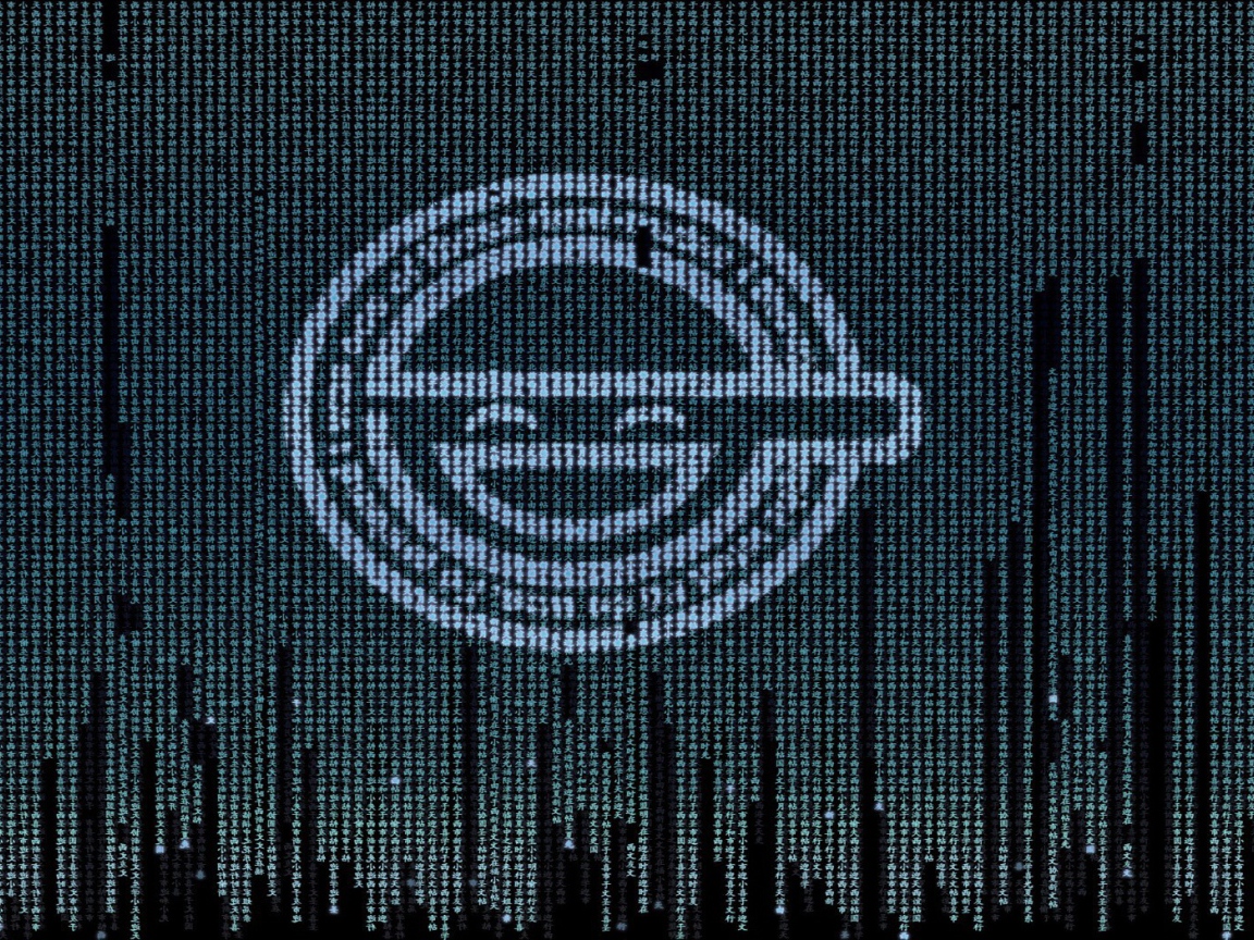 Цифровой фон, аниме Призрак в доспехах