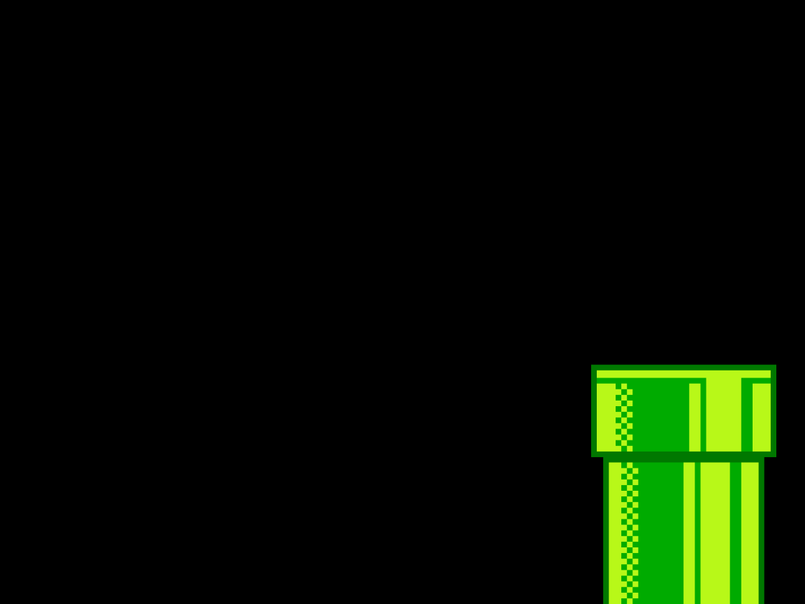 Элемент игры Марио, черный фон