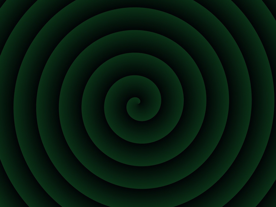 Зеленая спираль, фон