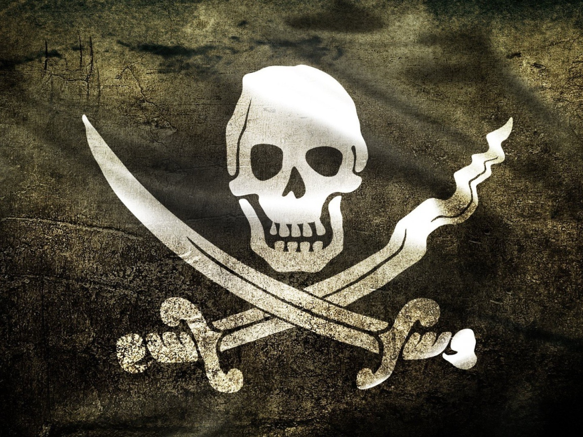 Пиратский флаг Веселый роджер