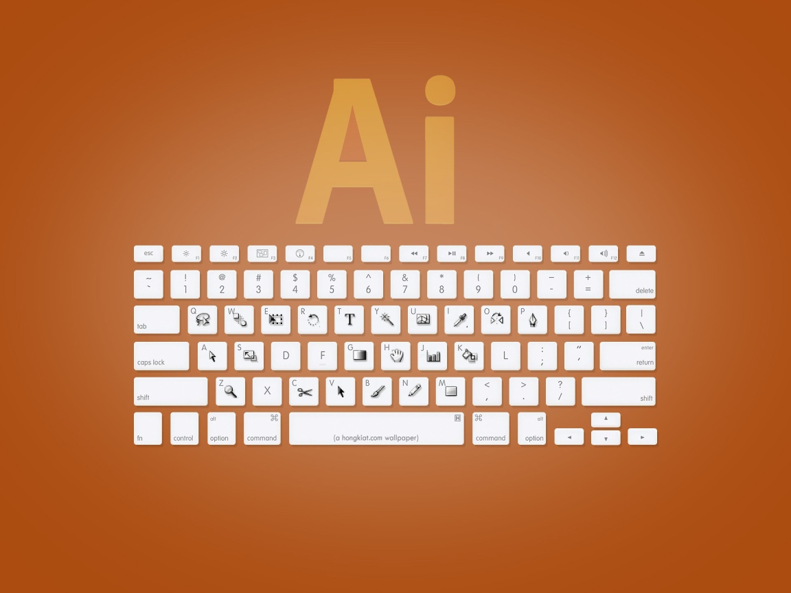 Клавиатура Адоб Иллюстратор