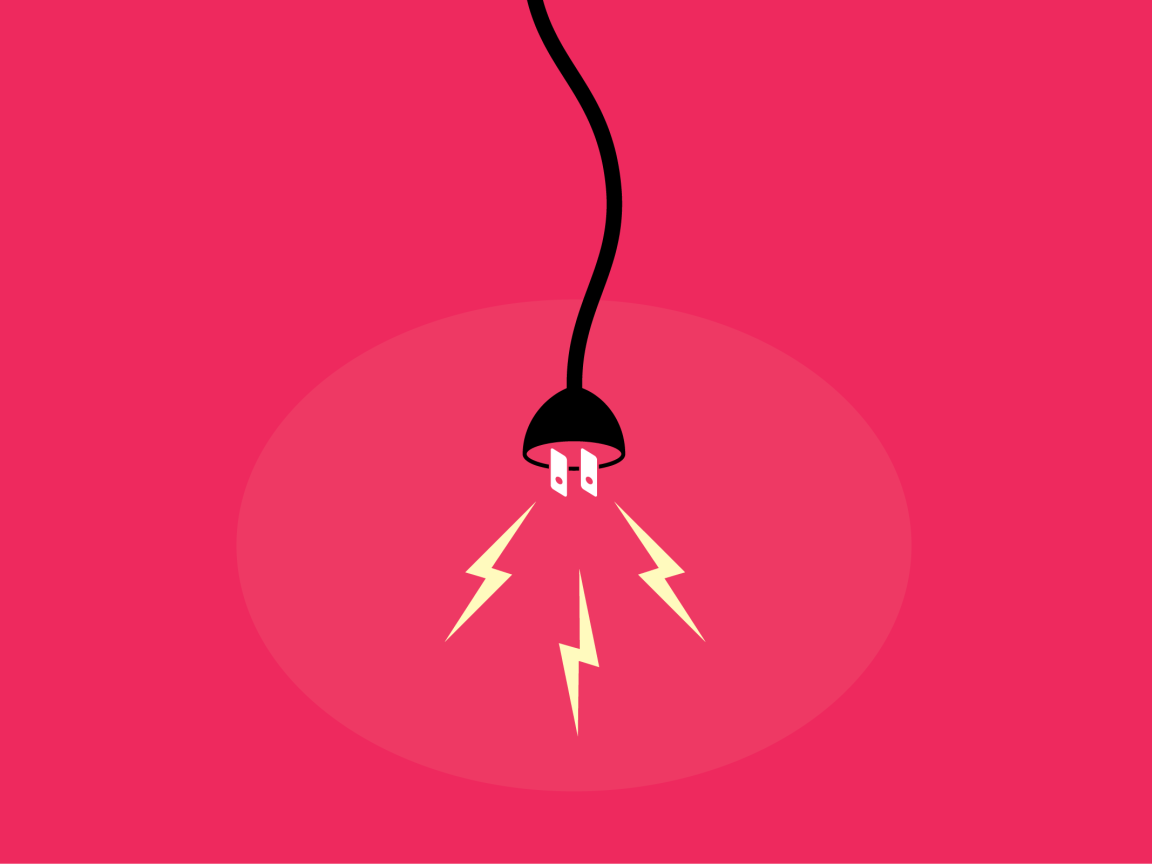 Лампа, розовый фон