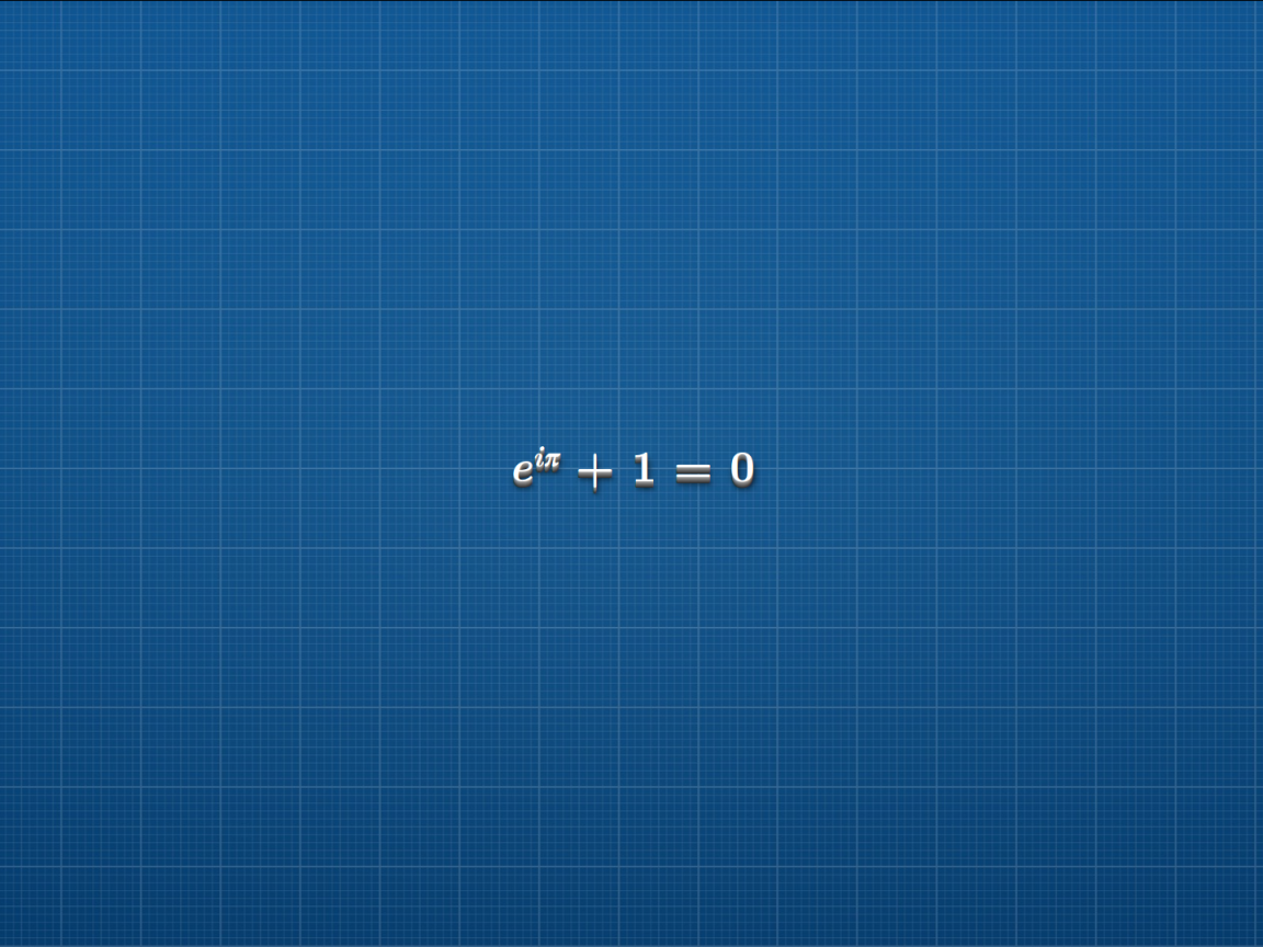 Математическая формула на клетчатом голубом фоне