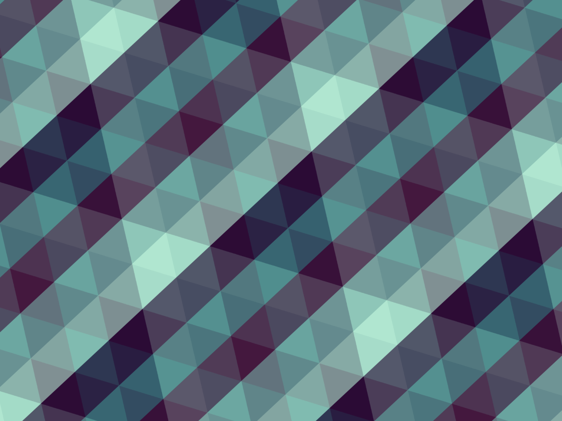 Орнамент из разноцветных треугольников