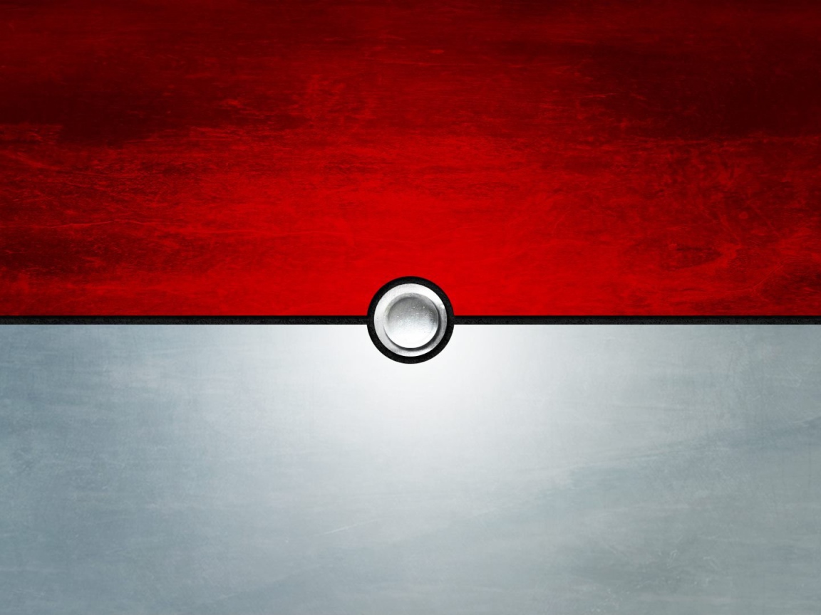 Красно белый фон, игра Pokémon