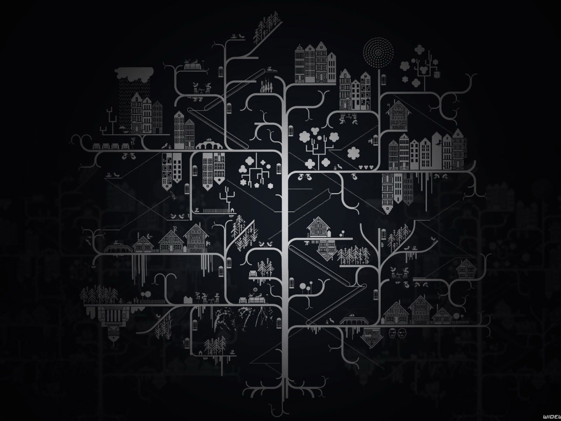 Электрическая схема города