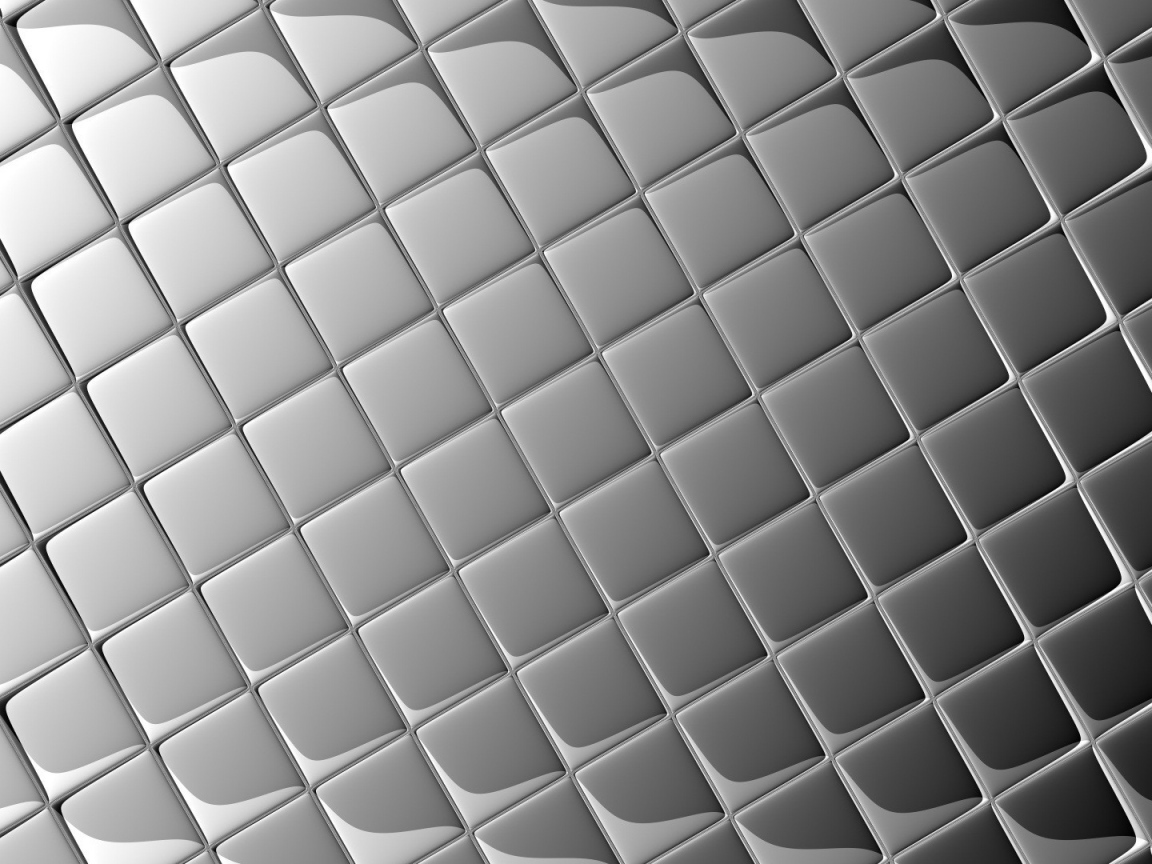 Серебряные квадратные ячейки