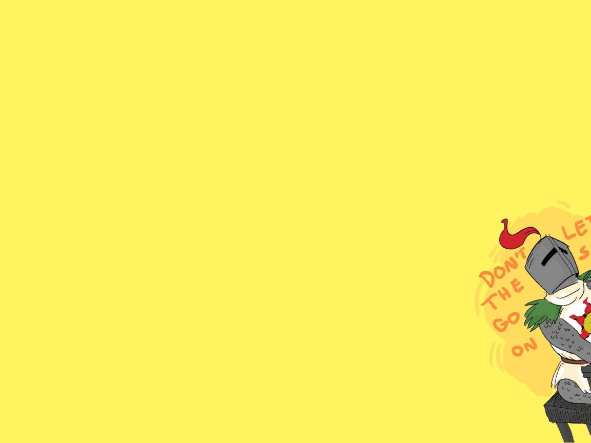 Игра Dark Souls, желтый фон