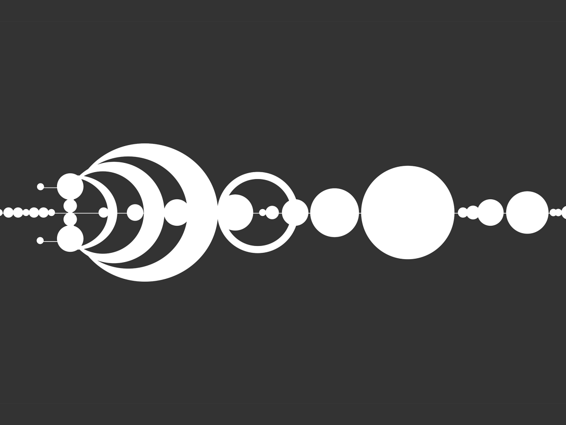 Геометрический орнамент, серый фон