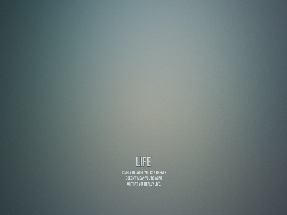 Смысл жизни, серый фон, надписи