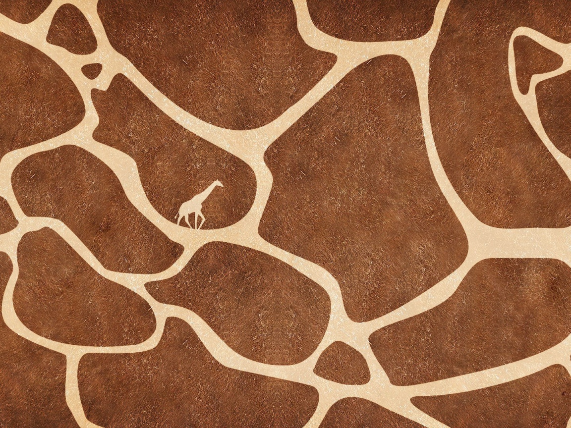 Текстура шкуры жирафа