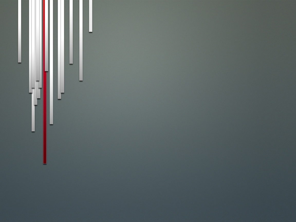 Вертикальные линии опускаются вниз, серый фон