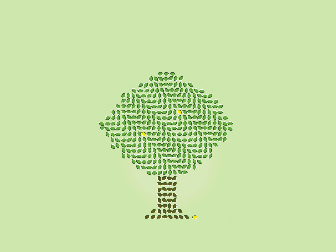 Дерево оптическая иллюзия