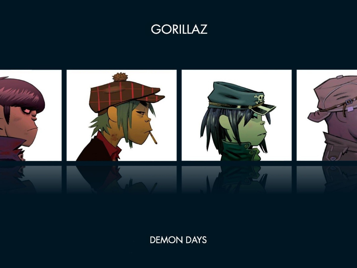 Персонажи арт проекта Gorillaz