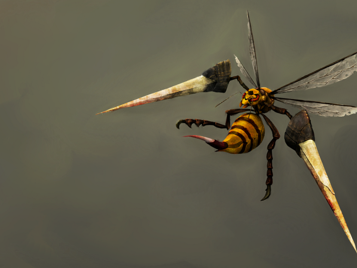 Летающий покемон оса