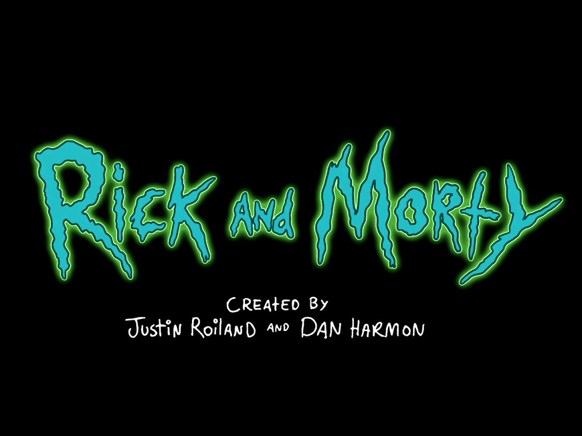 Постер мультфильма Рик и Морти