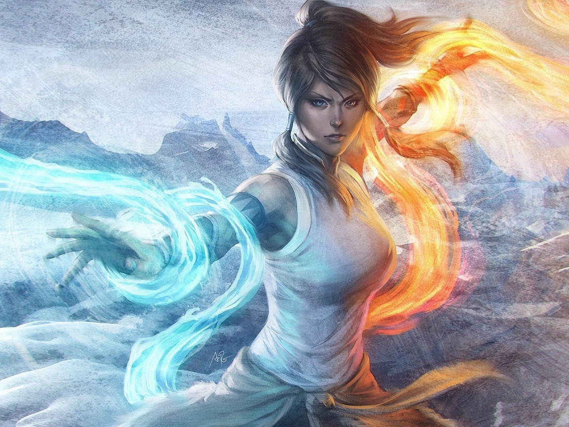 Повелитель стихий из мультфильма Легенда о Корре