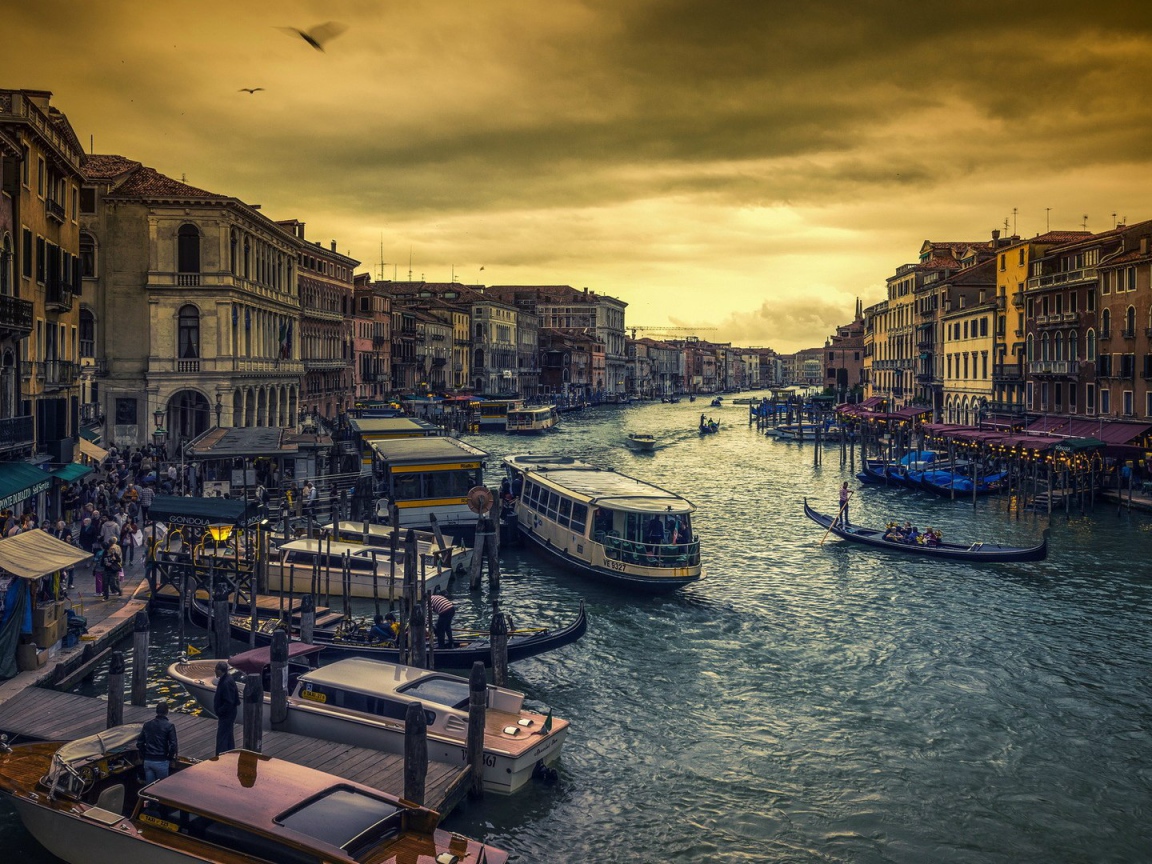 Тихий вечер в Венеции