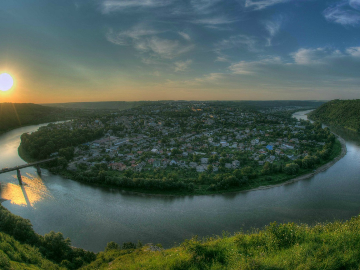 Город Залещики, Украина