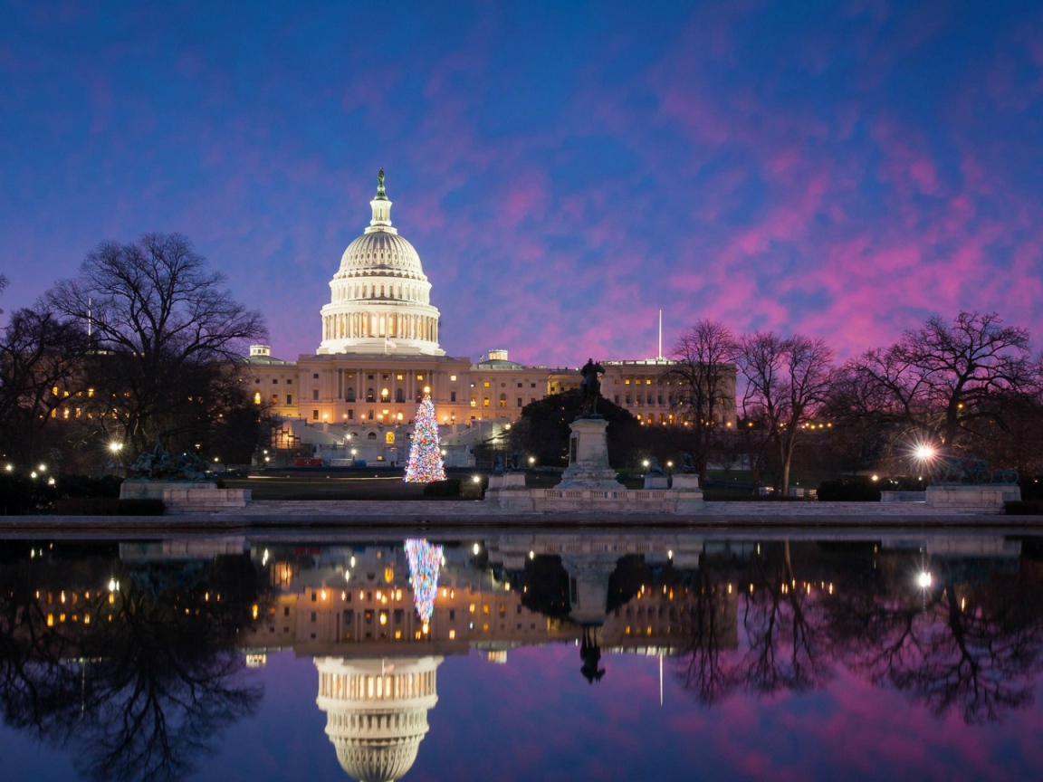 Здание конгресса в Вашингтоне