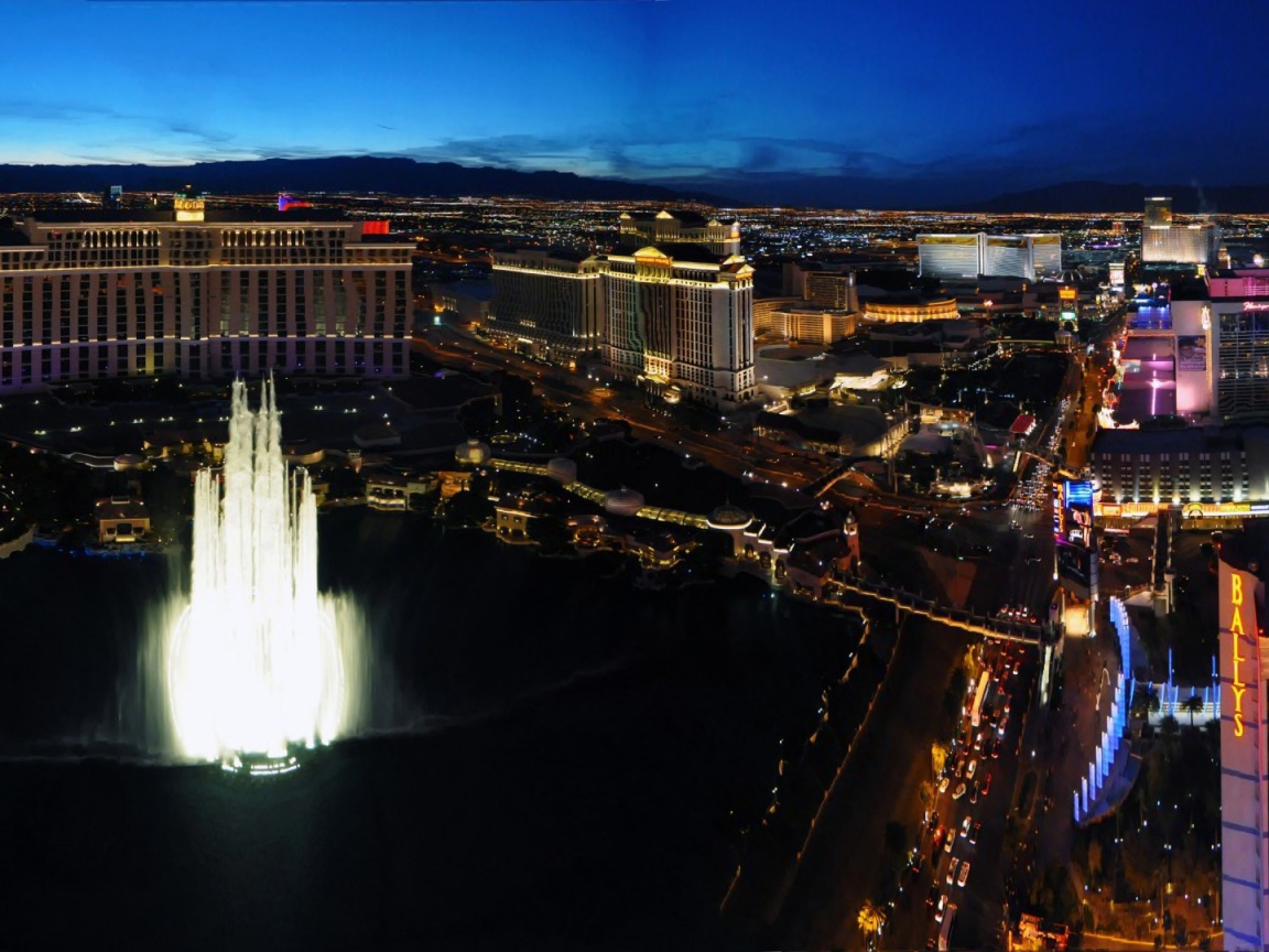 Вечер в Лас-Вегасе