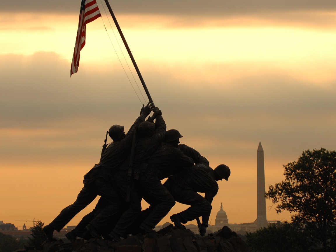 Памятник солдатам в Вашингтоне