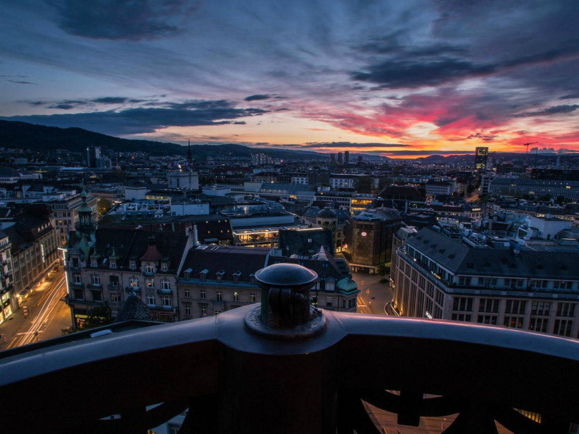 Панорама Цюриха, Швейцария