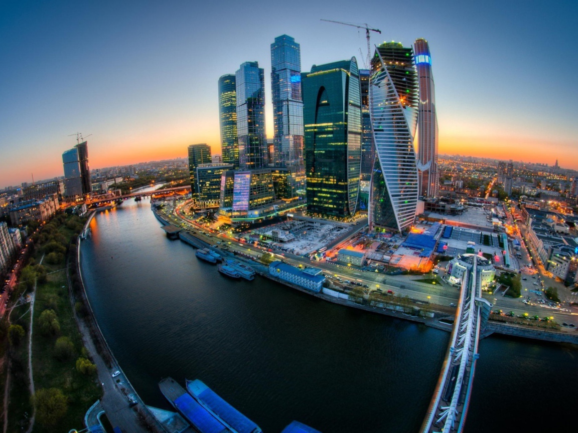 Комплекс зданий Москва-сити