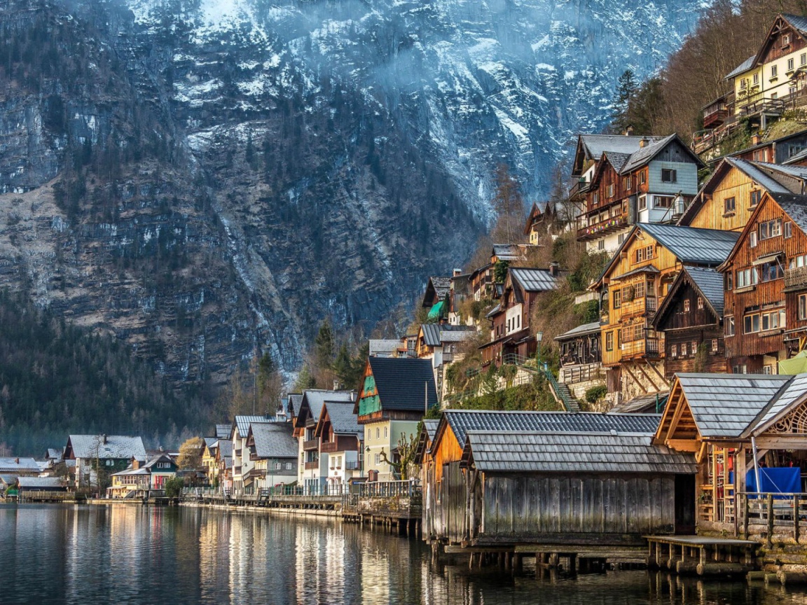 Городок Гальштат, Австрия