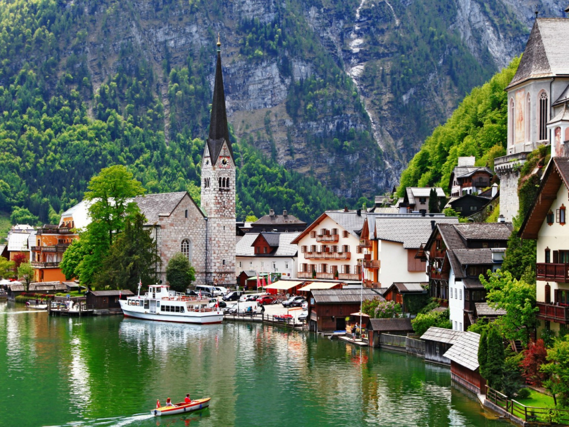 Городок Зальцкаммергут, Австрия