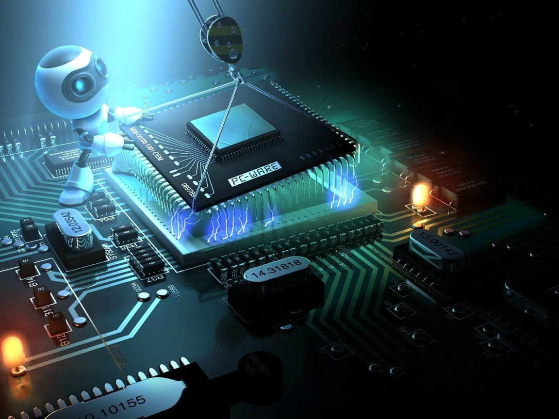 Установка компьютерного чипа