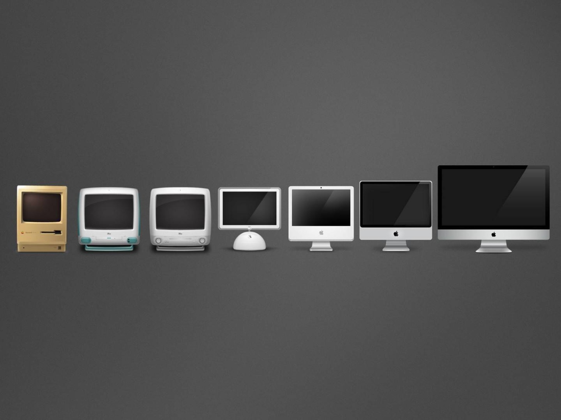 Эволюция Apple Macintosh