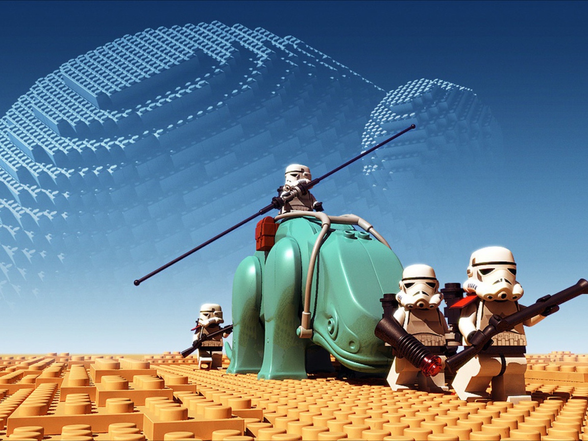 Сцена из Звездных войн, ЛЕГО
