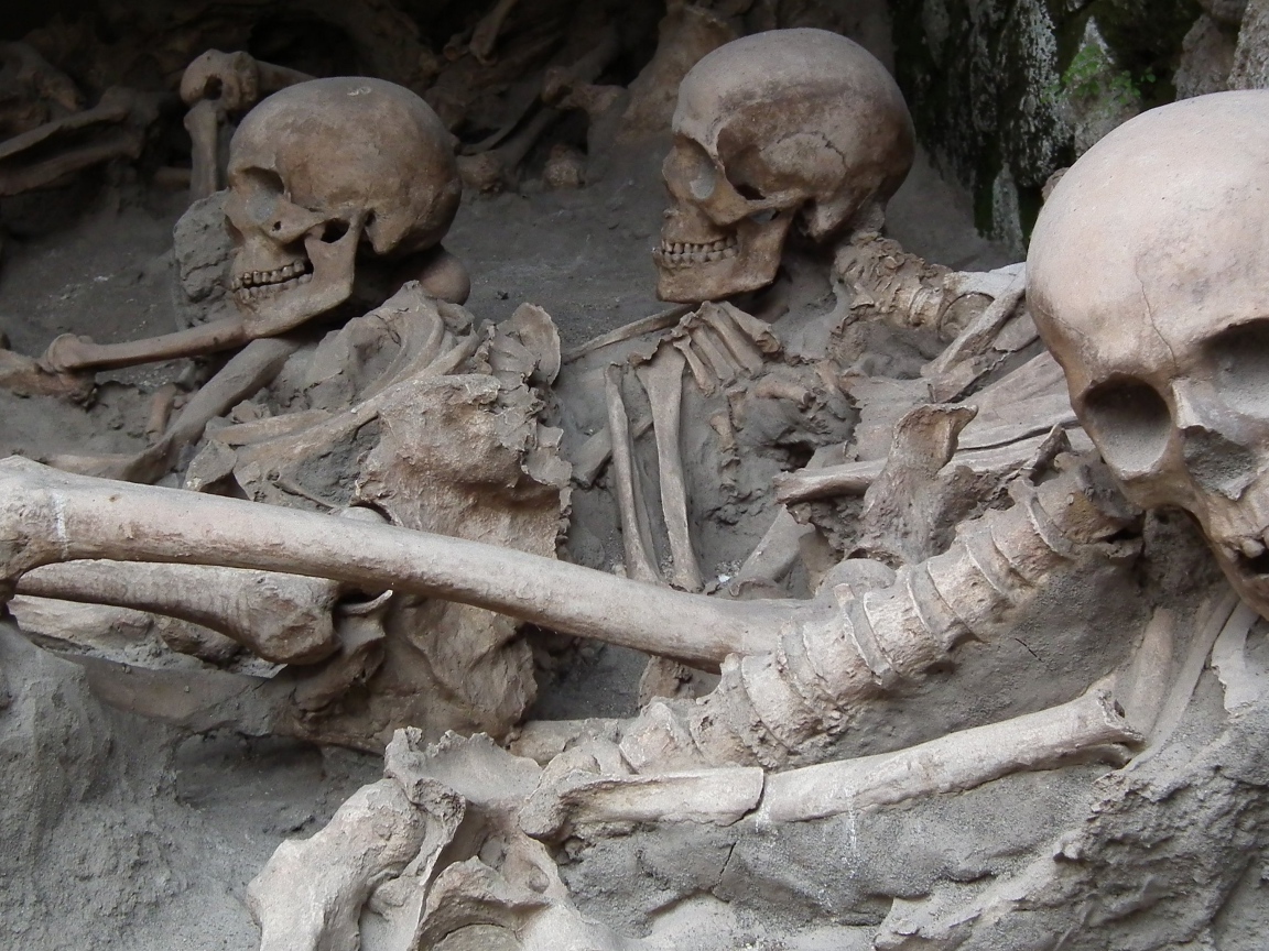 Археологические раскопки древнего захоронения