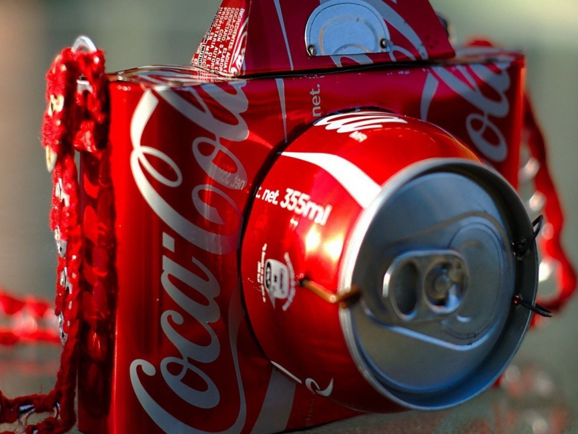 Поделка из железной банки Кока-Колы