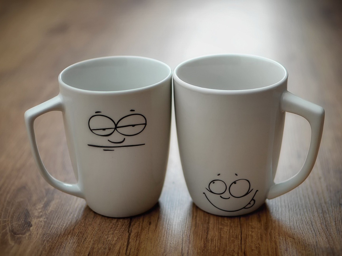 Чашки с оригинальным рисунком