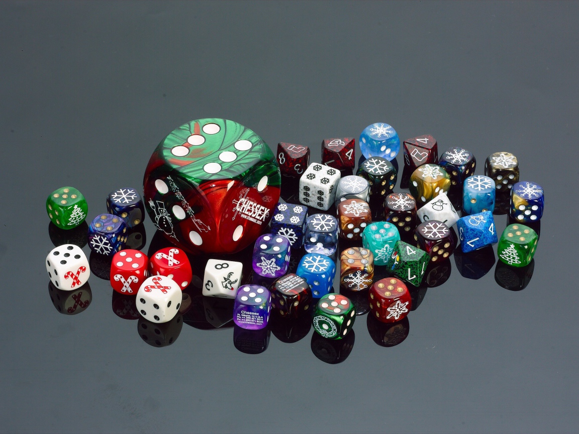 Разные игровые кости