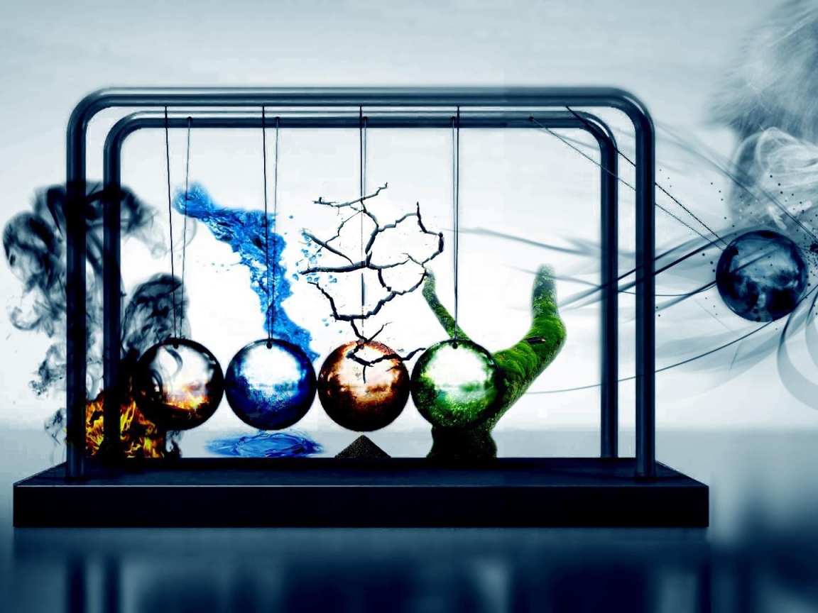 Четыре стихии на земле