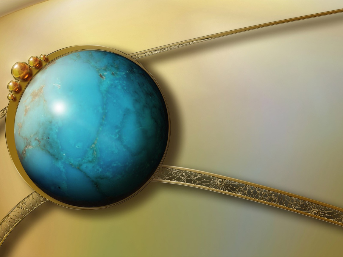 Драгоценный камень в оправе