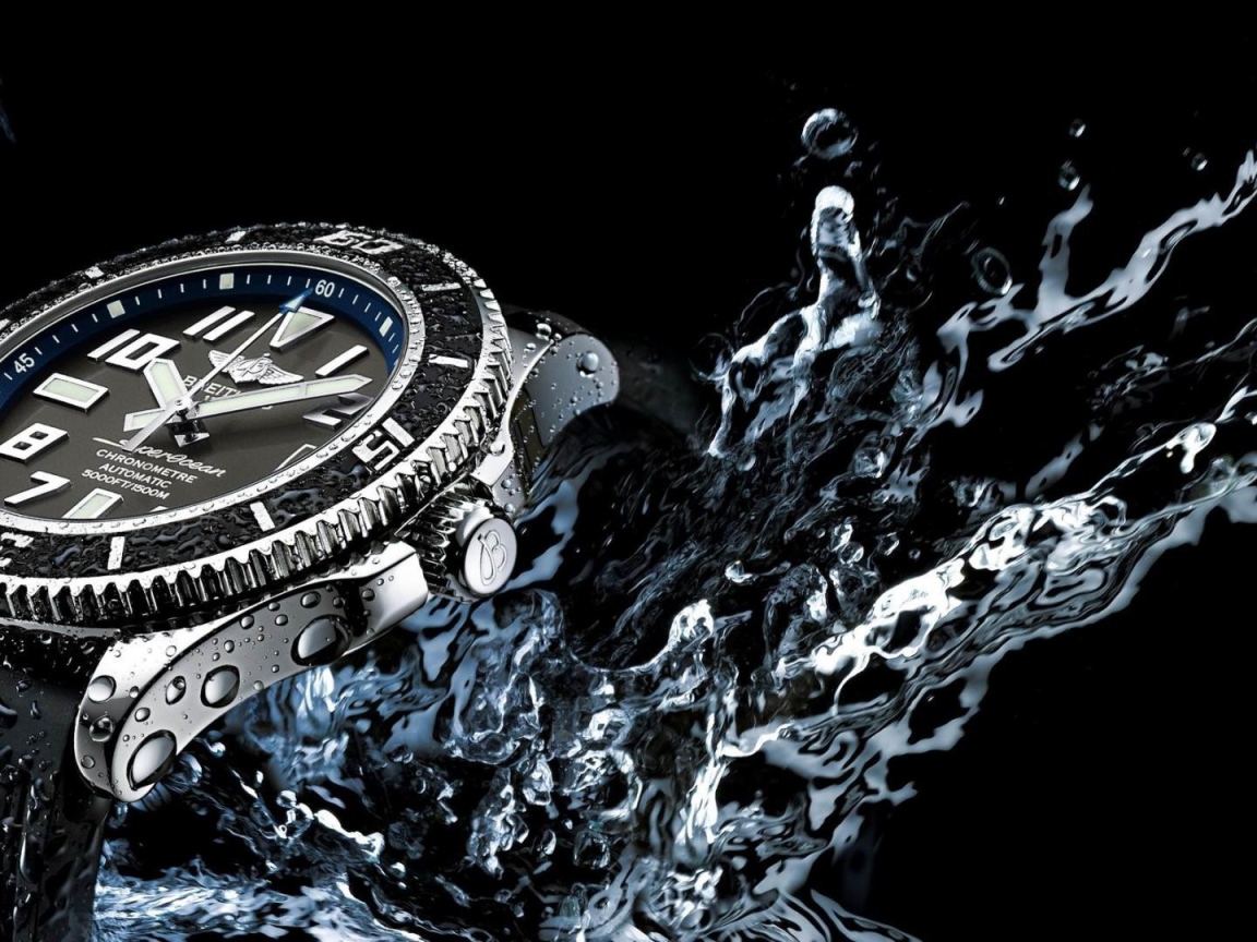 Люкс часы не промокают