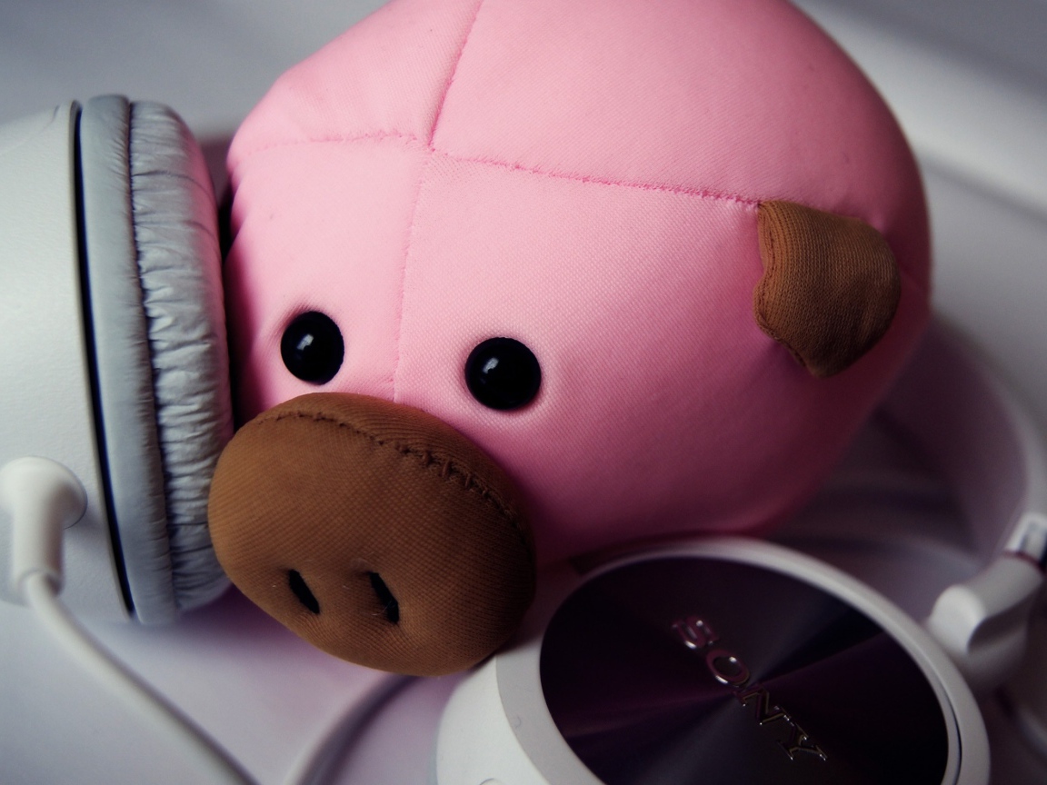 Мягкая игрушка поросенок