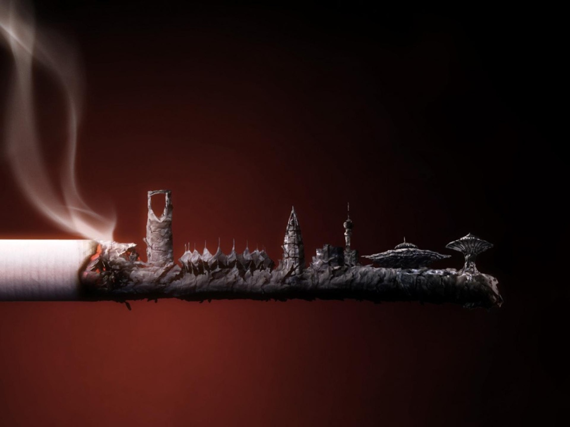 Мир на кончике сигареты