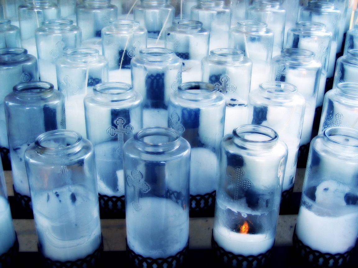 Лампы со свечами