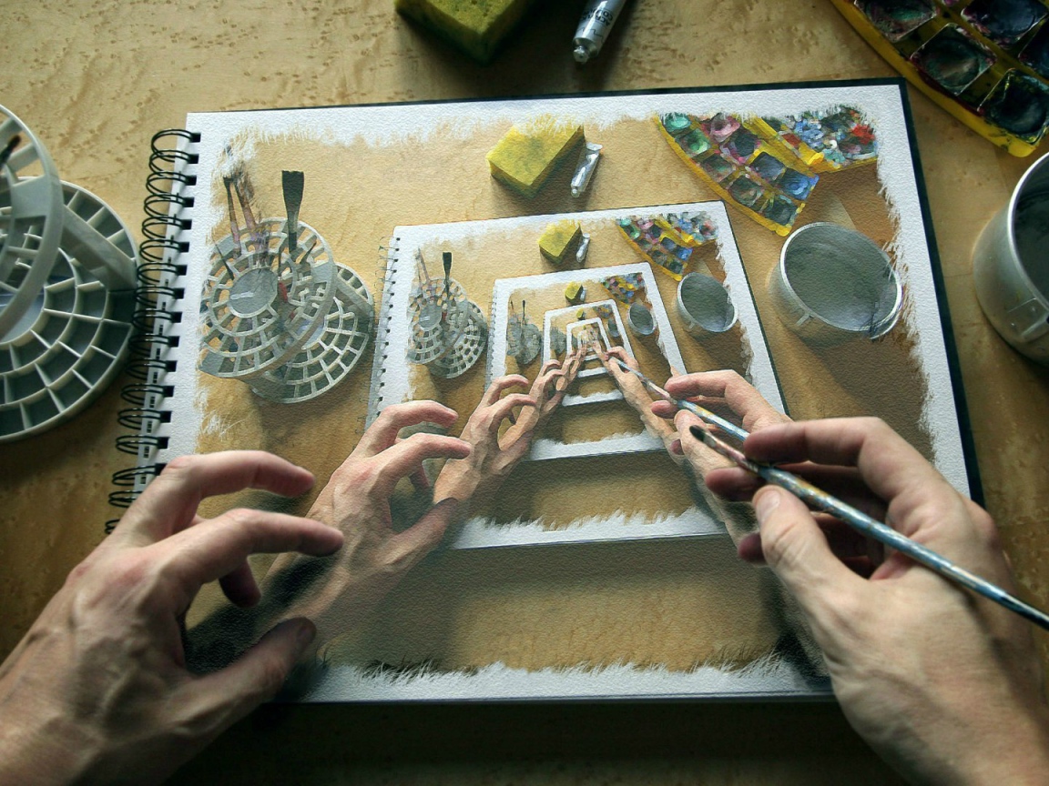 Руки художника