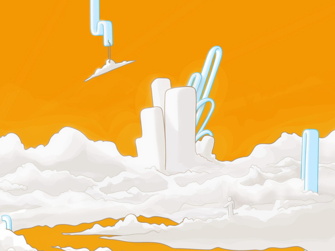 Желто белый рисунок