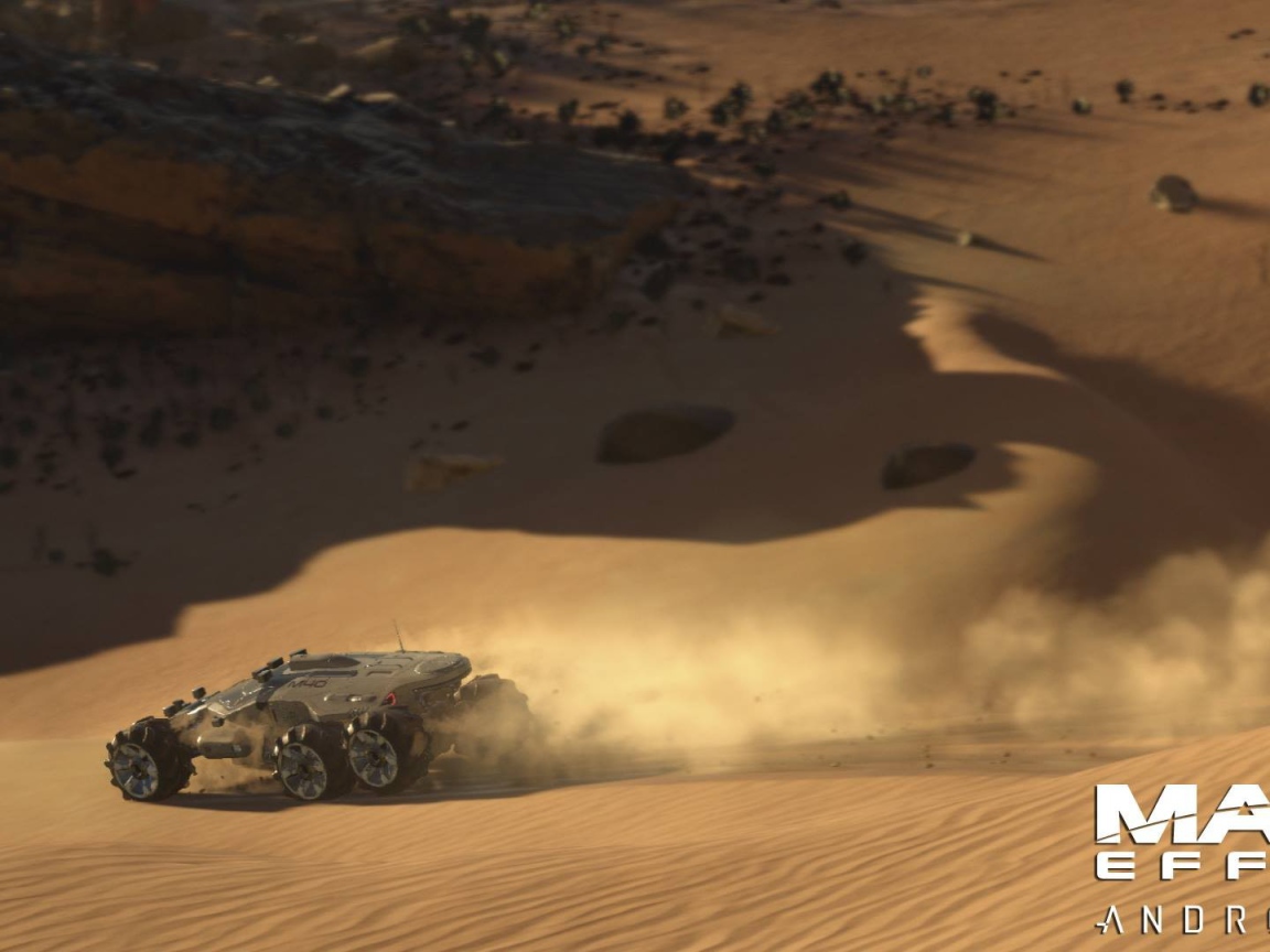 Поездка по чужой планете, игра Mass Effect Andromeda