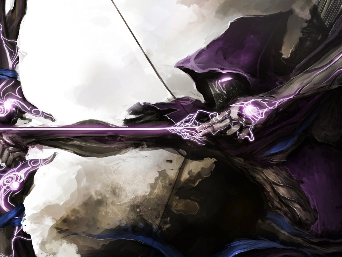 Лучник из Мстителей, фэнтези арт