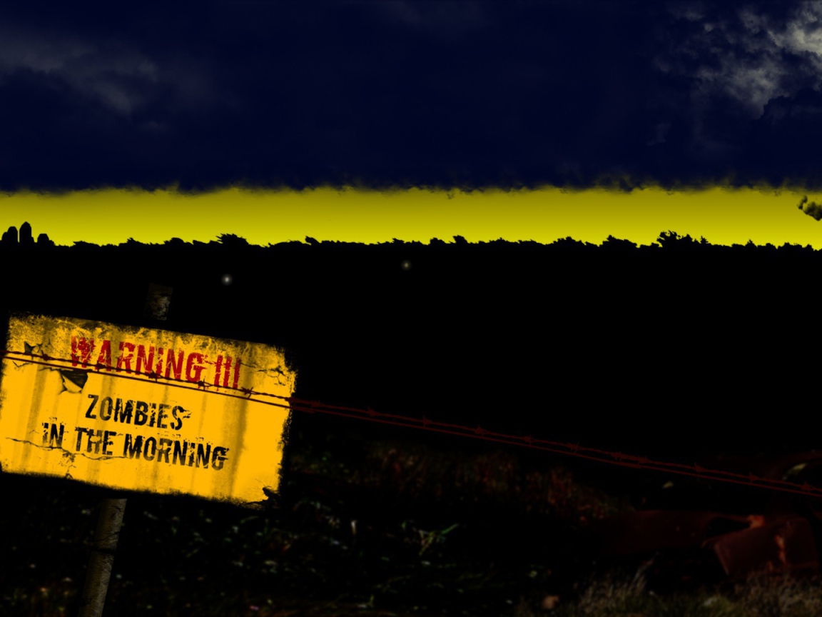 Осторожно, зомби по утрам