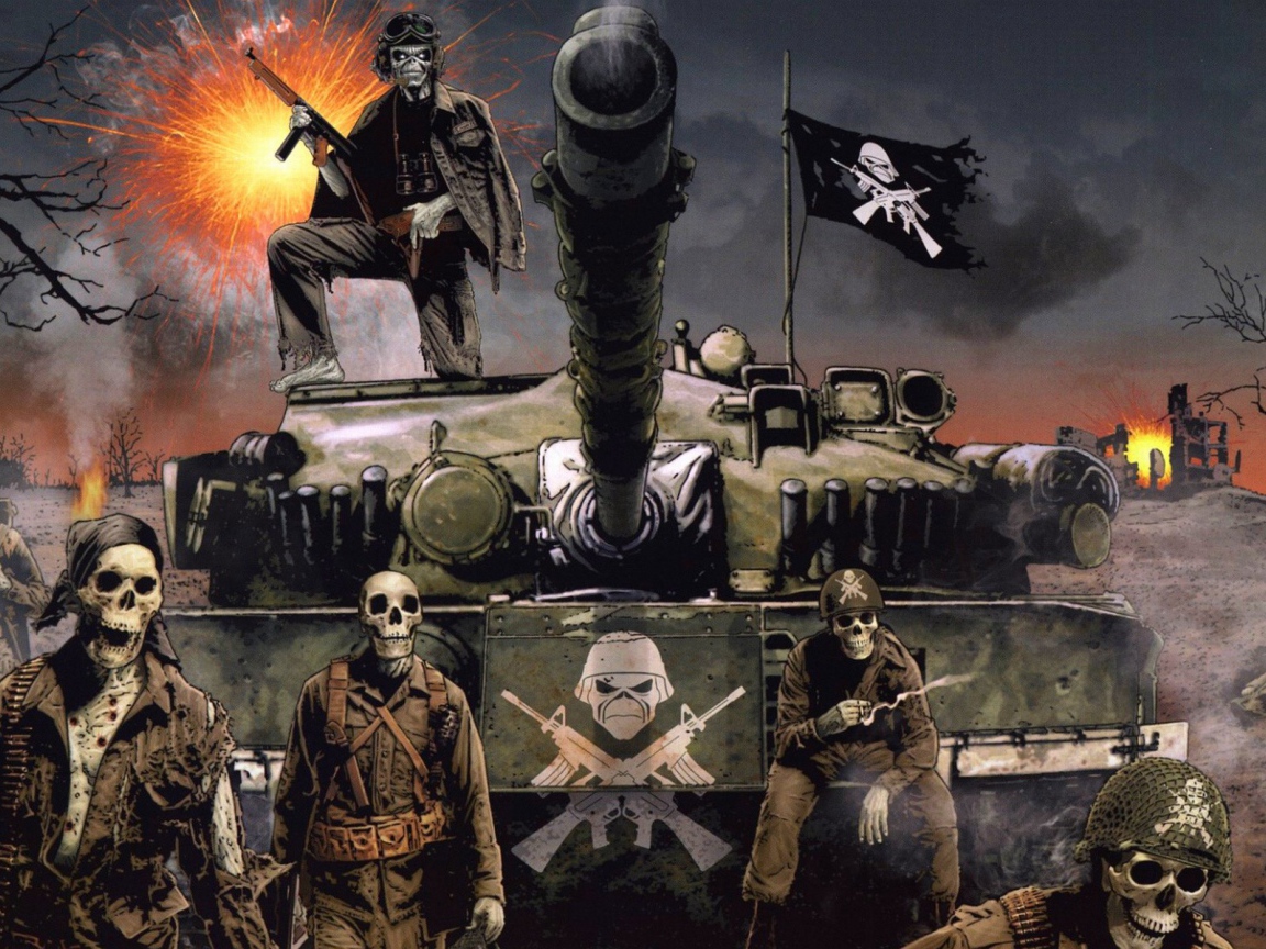 Мертвый экипаж танка