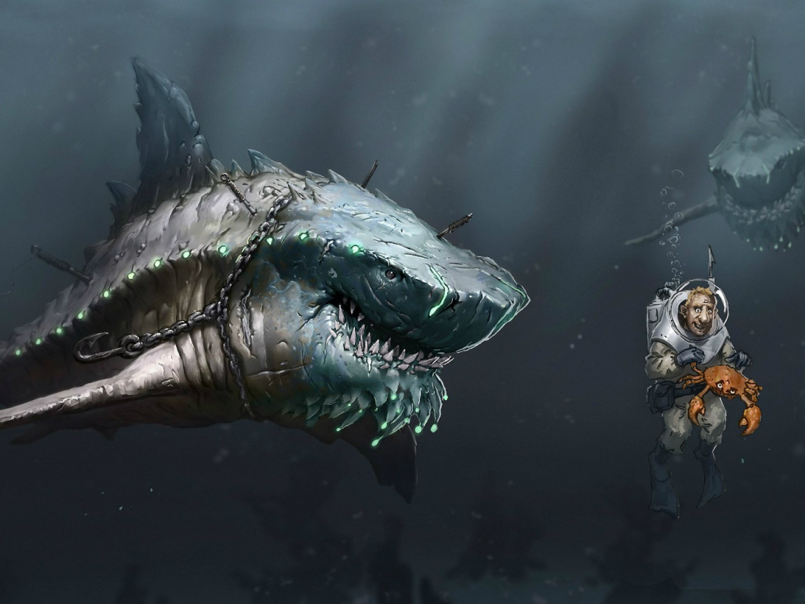 У краба мощная охрана